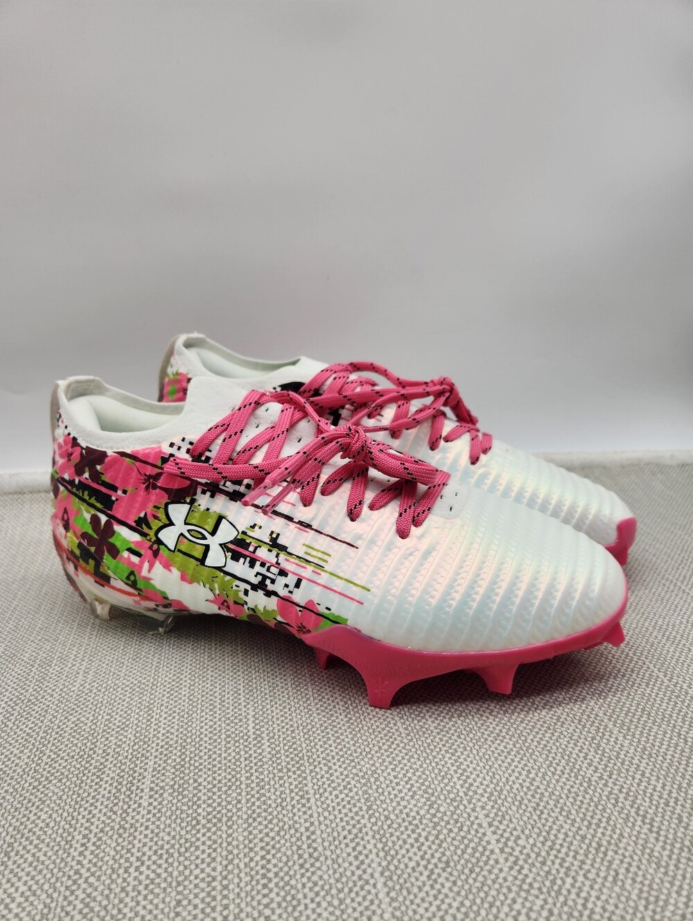 Under Armour Blur Pro LE Lacrosse Cleats Men 7.5 Women 9 Multicolor 6006433-100